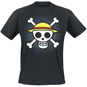 ABYstyle - One Piece - Tshirt Skull with Map Homme - Noir XS 