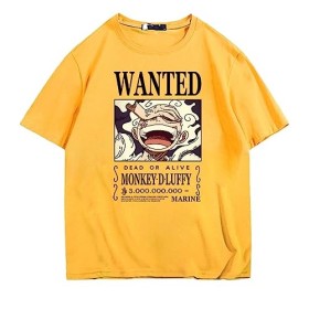 One Piece T-Shirt Ruffy Gear 5 3D Imprimer À Manches Courtes Hommes Femmes Tee Shirt pour Femme Homme