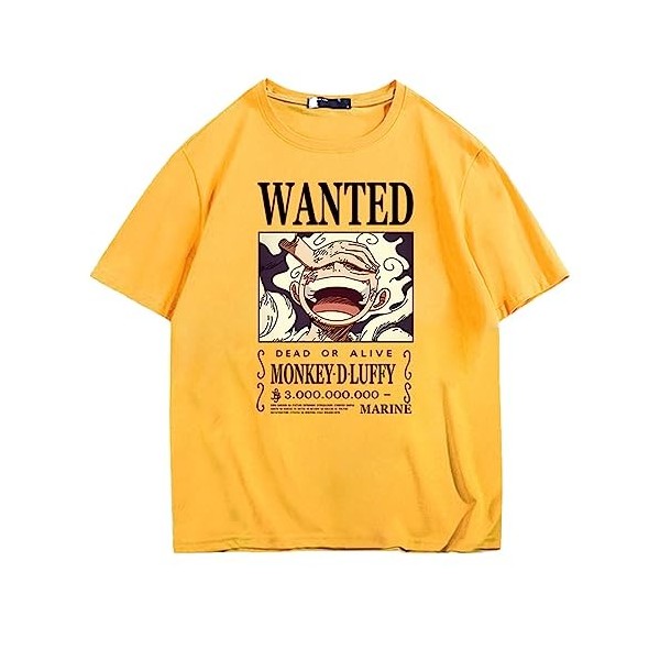 One Piece T-Shirt Ruffy Gear 5 3D Imprimer À Manches Courtes Hommes Femmes Tee Shirt pour Femme Homme