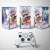 Sticker Xbox Série X Gear 5, Autocollant Série X Manga, Console et Manette, Skin Gaming Xbox Serie X, Vinyle Habillage 1 Man