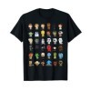Star Wars Characters Pixelated 8-Bit T-Shirt