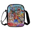 WANHONGYUE Anime One Piece Monkey D Luffy Sac Bandoulière Sacoche à lÉpaule Homme Femme Besace Sac de Messager Petit Sac à M