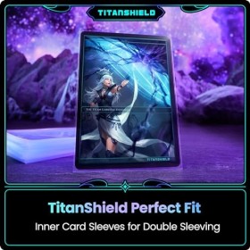 TitanShield Lot de 5 paquets de 200 pochettes de protection Polypropylène PP pour cartes de collection, taille parfaite pou