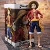 iFii Animé One Piece Figurine 27cm, Souriant Monkey D. Luffy Figurine, Deux visages modifiables, Figurine en PVC avec boîte