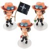 LGQHCE One Piece Anime Figure Modèle, Anime Figure Action Décoration Ornements, Fire Fist Ace Character Modèle, Mini Figurine