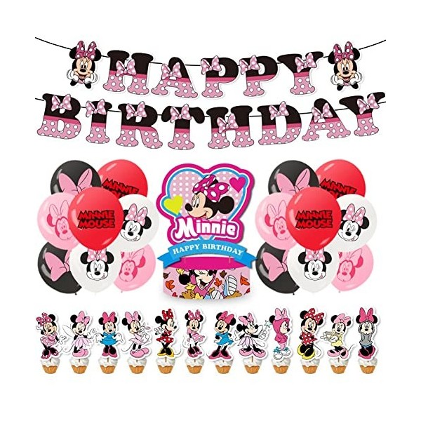 43 Pièce One Piece Party Supplies, LKNBIF Décoration de Fête One Piece, One Piece Décoration Anniversaire Ballons Banderole J