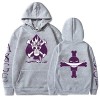 Sybnwnwm Sweat à capuche One Piece Barbe Blanche Imprimé 3D Top Casual Sport Pullover Sweatshirts Unisexe, Noir , XXS