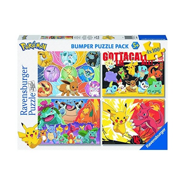 Pokemon Puzzle 4x100pcs