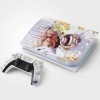 FFRAME - Sticker PS5 Gear 5, Autocollant Playstation 5 Manga, Console et Manette, Edition Disque, Skin Gaming play5 Vinyle Ha