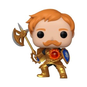 Funko POP! Animation: SDS - Escanor With CS&axe - Métallique - Seven Deadly Sins - Exclusivité Amazon - Figurine En Vinyle À 