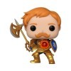 Funko POP! Animation: SDS - Escanor With CS&axe - Métallique - Seven Deadly Sins - Exclusivité Amazon - Figurine En Vinyle À 