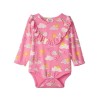 Hatley Ruffle Neck One Piece Footies pour BBS et Bambins, Rainbow Sunshine, 3-6 Mois Bébé garçon