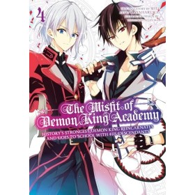 The Misfit of Demon King Academy 04: Historys Strongest Demon King Reincarnates and Goes to School with His Descendants