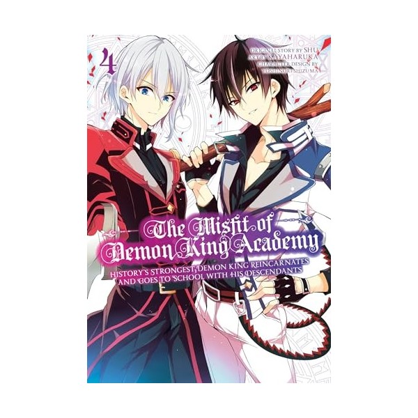 The Misfit of Demon King Academy 04: Historys Strongest Demon King Reincarnates and Goes to School with His Descendants