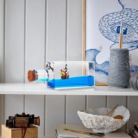 Bouteille De Dérive De Bateau De Croisière, on-e Piece Model Ship, Modèle Bateau Pirate Insubmersible, Modèle Fluide De Batea