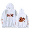 Sybnwnwm Sweat à capuche One Piece Nami Cosplay avec poches pour homme et femme, blanc, M