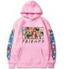 Sybnwnwm Sweat à capuche unisexe One Piece Luffy Zoro Tony Chopper, Rouge, L