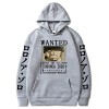 Sybnwnwm Sweat à capuche One Piece imprimé Roronoa Zoro avec cordon de serrage pour homme, Noir , XL