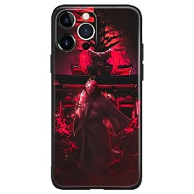 HWLHJJ Ryomen Sukuna Jujutsu Kaisen Coque de protection anti-chute pour iPhone 11 Motif manga givré doux mat