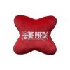 Coussin Pirate One Piece - Sous licence officielle - Qualité supérieur, rouge, 40 centimètre