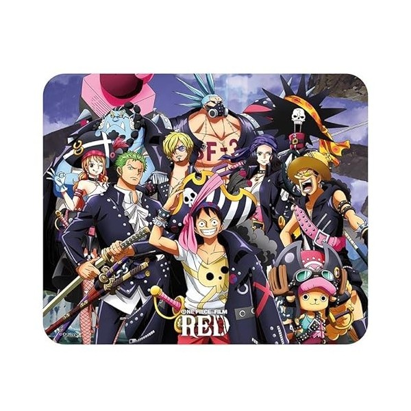 ABYSTYLE - One Piece: Red Tapis de Souris Souple Prêts au Combat