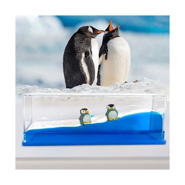 Tuzsocr Bouteille de Derive Fluide Bateau,ModèLe Fluide De Bateau De CroisièRe en Acrylique,Ornement de Bureau de décoration,