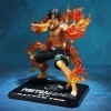 ENFILY One Piece Ace Anime Action Figure Collector Modèle Statue Jouet en PVC Figurines Ornements de Bureau