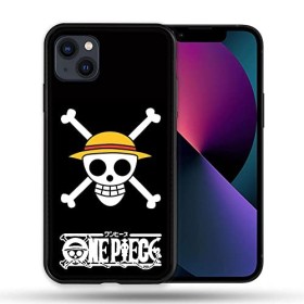 Coque Compatible Magsafe pour Apple Iphone 13 6,1 Manga One Piece Tete de Mort