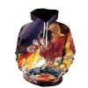 Sybnwnwm Unisexe One Piece Sweat à Capuche Luffy Zoro Hoodies Sweats à Manches Longues Pull