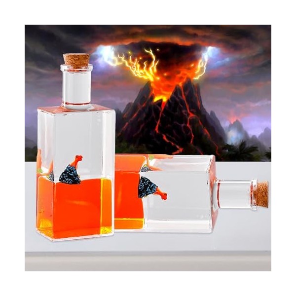 Tuzsocr Fluid Drift Bottle,Bateau de croisière Titanic insubmersible,Black Pearl Pirate Ship,Modèle Fluide de Bateau en Acryl