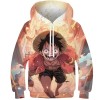 ZEJAL One Piece 3D Sweat À Capuche Imprimé Garçons Filles Vêtements De Sport Mode Enfants Sweat À Capuche Enfants Pulls À Cap