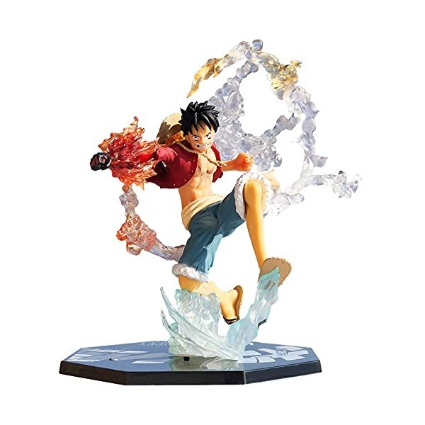 ENFILY One Piece Figurines, Luffy Figurine 18 cm/7 pouces AFFE·D·Luffy PVC Action Figure Statues Collection Modèle Jouet pour