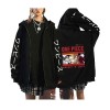 Sybnwnwm One Piece Sweat À Capuche Luffy Zoro Ace Homme Femme 3D Imprimer Zipper Sweat Longues Pull