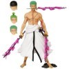 BSNRDX Figurine Manga, Figurine Anime Zoro Action Figure dAnime Populaire Collection Modèle Jouet Statues Collectibles Ornem