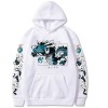 Sybnwnwm Hommes One Piece Sweats À Capuche KAIDO Hoodie À Manches Longues Sweatshirts Pull