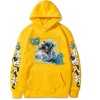 Sybnwnwm Hommes One Piece Sweats À Capuche KAIDO Hoodie À Manches Longues Sweatshirts Pull
