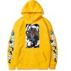 Sybnwnwm One Piece Sweats À Capuche KAIDO Sweater Homme avec Capuche Pull Occasionnel Hoodies
