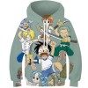 ZEJAL One Piece 3D Sweat À Capuche Imprimé Garçons Filles Vêtements De Sport Mode Enfants Sweat À Capuche Enfants Pulls À Cap