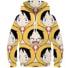ZEJAL One Piece 3D Sweat À Capuche Imprimé Garçons Filles Vêtements De Sport Mode Enfants Sweat À Capuche Enfants Pulls À Cap