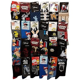 Disney socksHomme Surprise Chaussettes Licence vendues en Pack de 10 Paires Surorise, Pack Paires Mod謥s Enfant Garcon, 31-34 