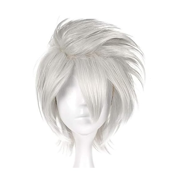 Kraja Chapeau Perruque Cosplay de Portuguese D. Ace Poing de Feu One Piece avec Lanière de Perles Halloween Fête Portuguese 