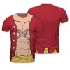 ABYSTYLE - One Piece - Replica T-Shirt - Luffy New World - Rouge - Homme L 