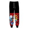 WANHONGYUE Anime One Piece Monkey D Luffy 3D Imprimé Pantalons de Sport Jogging Cosplay Costume Bas de Survêtement Track Swea