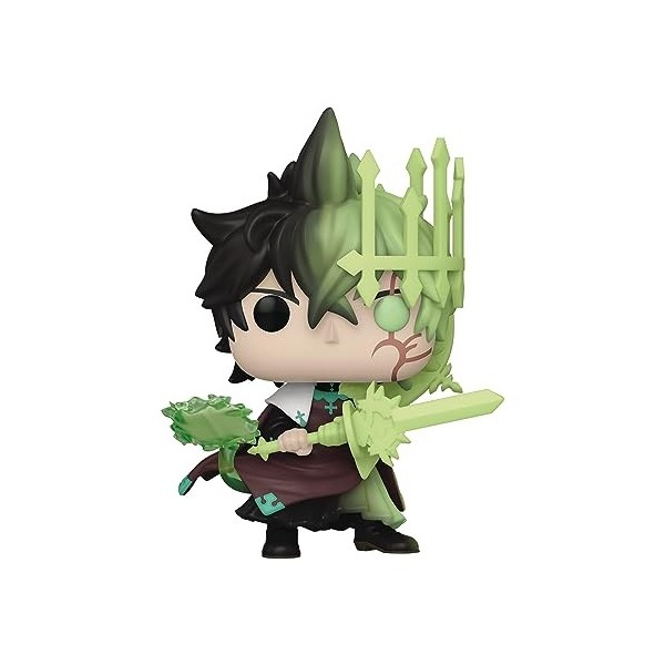 Pop! Animation : Black Clover - Yuno Spirit of Zephyr Glow-in-The-Dark Figurine en vinyle PX