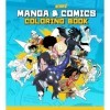 Saturday Am Manga and Comics Coloring Book