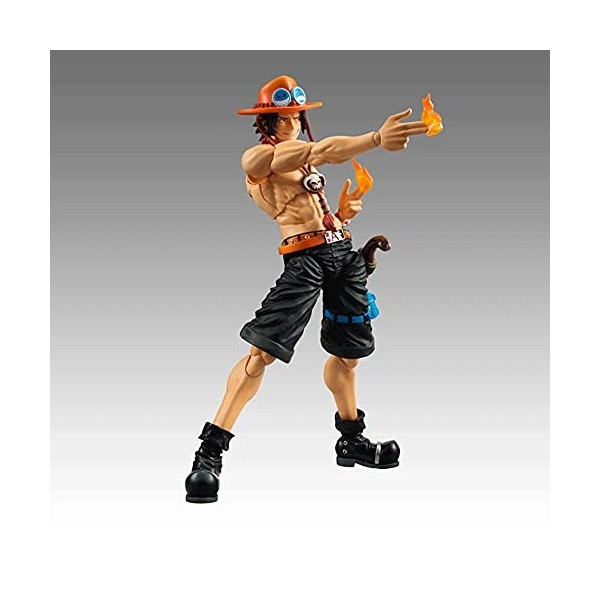 YANGENG ONE PIECE Portgas · D · Ace / 7in Articulation Mobile La Position Debout Modèle De Personnage Danime Statue En Matér