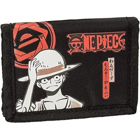 One piece Portefeuille Comix Anime, Noir, décontracté