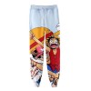 WANHONGYUE One Piece Monkey D Luffy Anime 3D Imprimé Pantalons de Sport Jogging Cosplay Costume Bas de Survêtement Track Swea