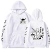 Anime One Piece Hoodies Roronoa Zoro Print Pull Casual Sweat À Capuche Hauts À Manches Longues pour Hommes