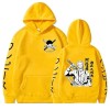 Anime One Piece Hoodies Roronoa Zoro Print Pull Casual Sweat À Capuche Hauts À Manches Longues pour Hommes